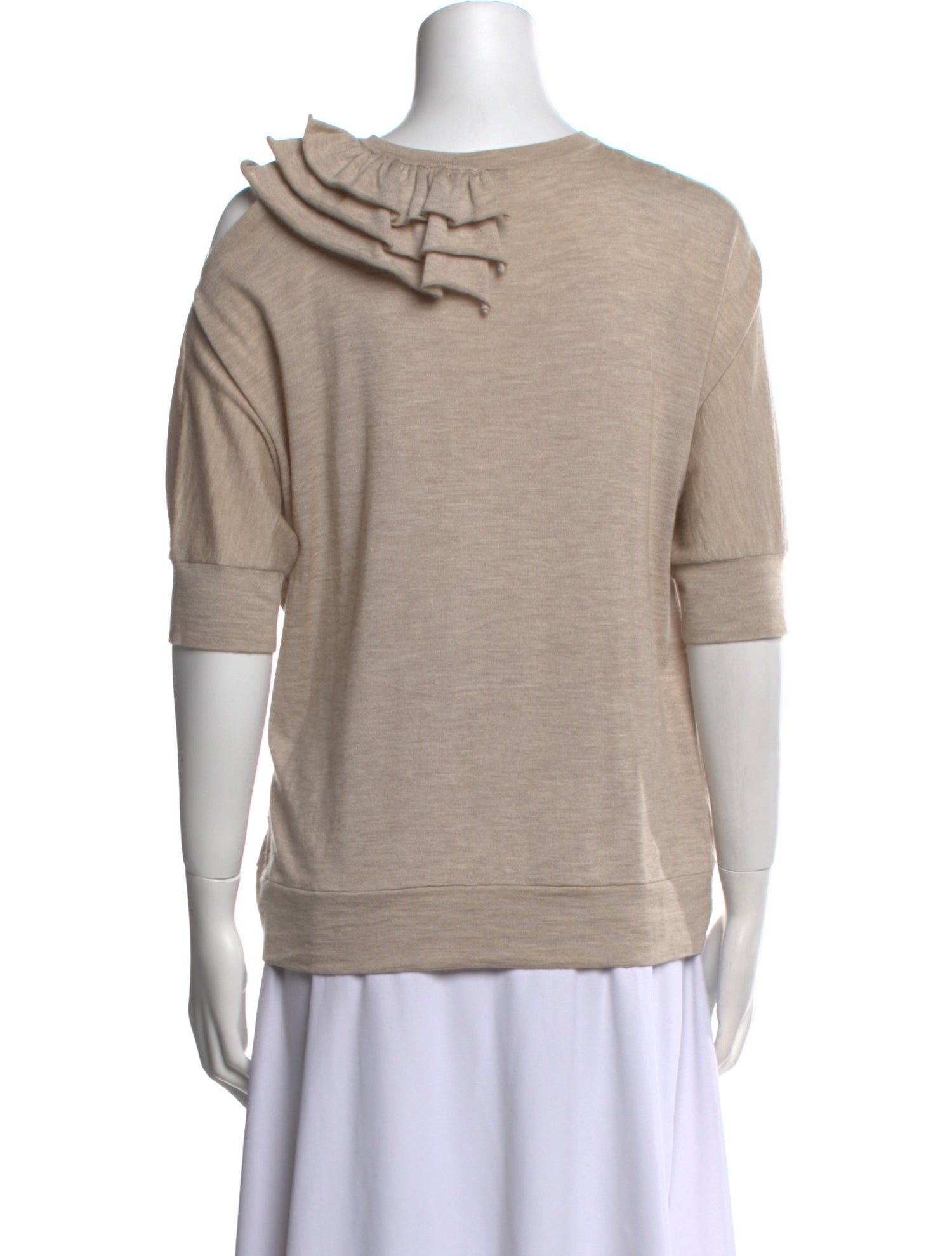 Brunello Cucinelli Cashmere Crew Neck Sweatshirt